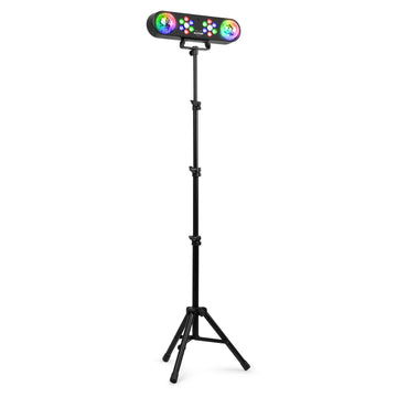 Fuzzix ALL STAR 2 LED Party Light with Stand and Remote Control