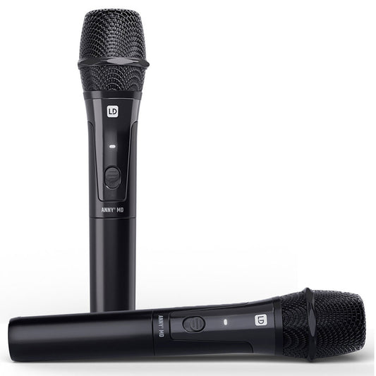 LD ANNY10 HHD2 B6 SYSTEM - 10" PA w/ 2 x Handheld mics 655 - 679 MHz