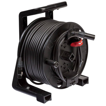 Proel ESO290R050 Cable Drum with Microphone Cable - 50m