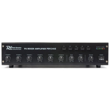 Power Dynamics PDV240Z 100V 4-Zone Power Amplifier 240W
