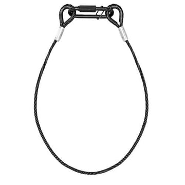 Beamz SAF75 Safety Cable 75cm x 3mm 30kg Black