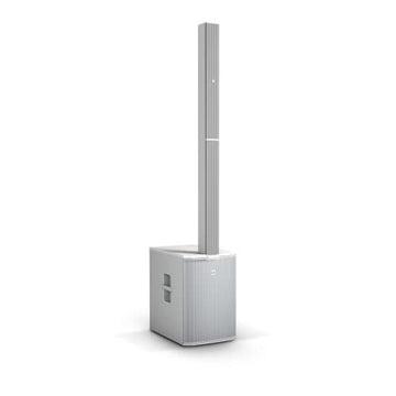 LD Systems MAUI 44 G2 White Column PA System with Sub
