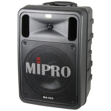 MIPRO MA505R2DPM3 PA Speaker w/ 2x Mic Receivers