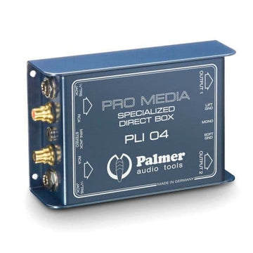 Palmer PLI04 Media DI Box 2-Channel for PC and Laptop