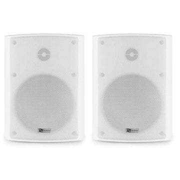 Power Dynamics BC50V White Speaker Pair 100V 8 Ohm 5.25″ Inch 120W – IPX5
