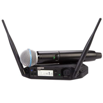 Shure GLXD24+B58 Dual-Band Wireless Vocal System BETA 58A