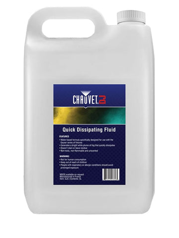 Chauvet DJ GF5 Fast Dissipating Smoke Machine Fluid – 5 Litre