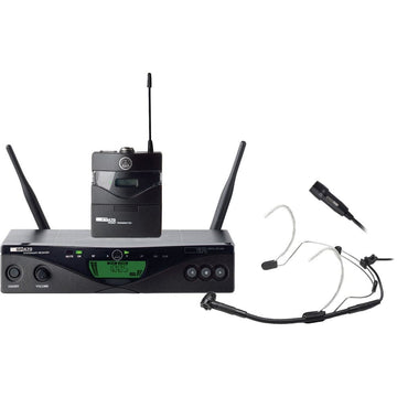 AKG WMS470 Presenter Wireless Microphone System with Headset + Lapel