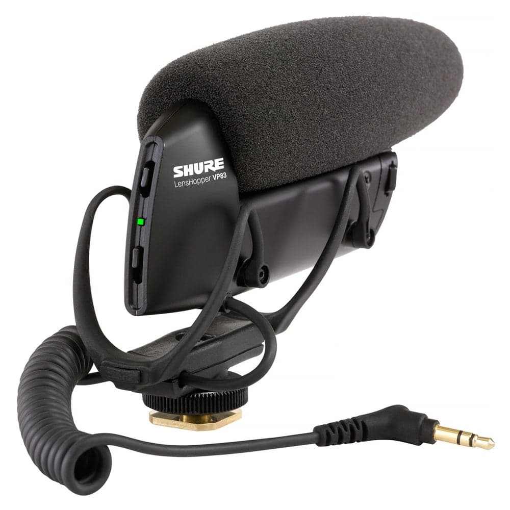 Shure VP83 Lens Hopper On-Camera Condenser Microphone