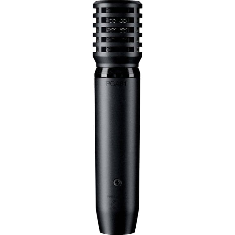 Shure PGA81 XLR Instrument Condenser Microphone