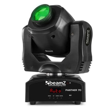 Beamz Panther-70 LED Moving Head Spot with IRC Remote