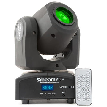 Beamz Panther-40 Led Spot Moving Head IRC