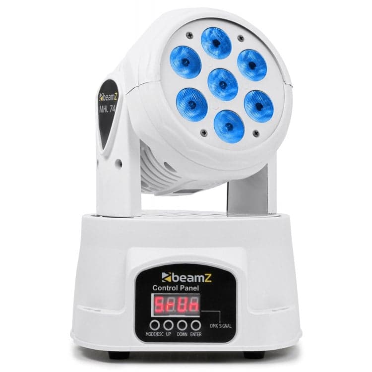 Beamz MHL74-W LED Moving Head Wash – White