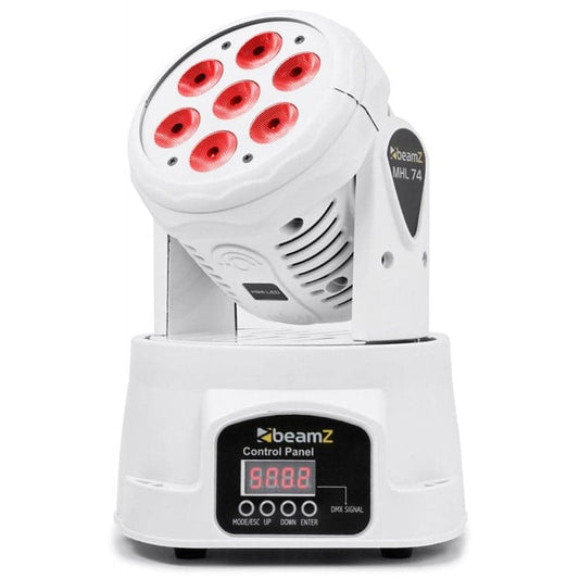 Beamz MHL74-W LED Moving Head Wash – White