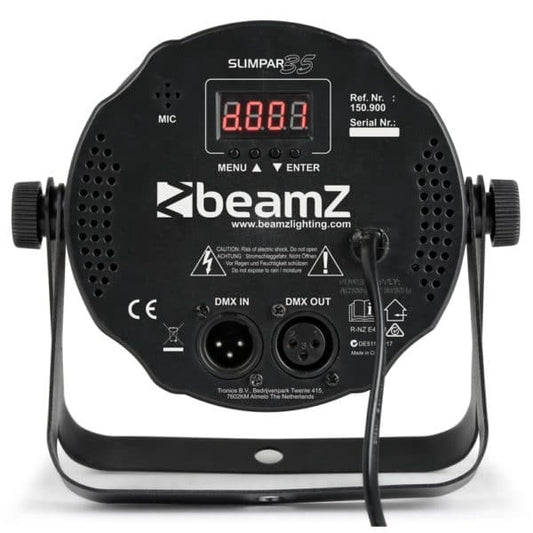 Beamz Slimpar 35 12x3W LED Parcan with IRC