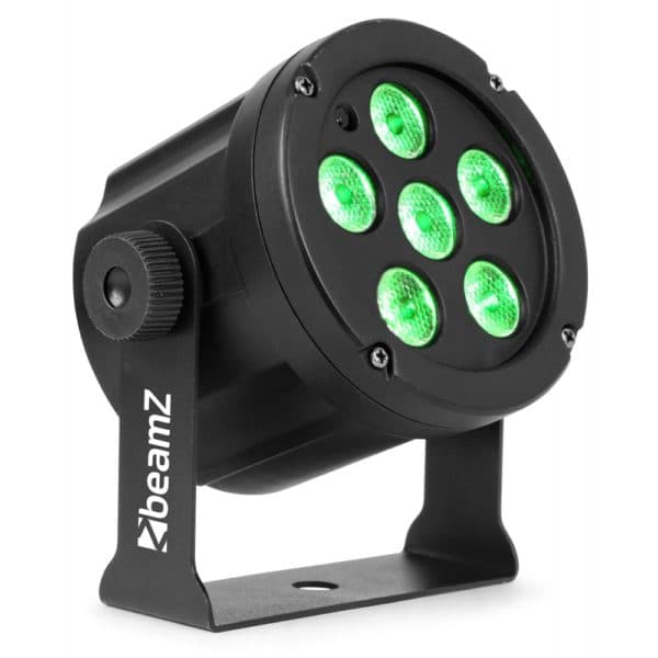 Beamz Slimpar 30 6x3W LED Wash Light Parcan with Remote