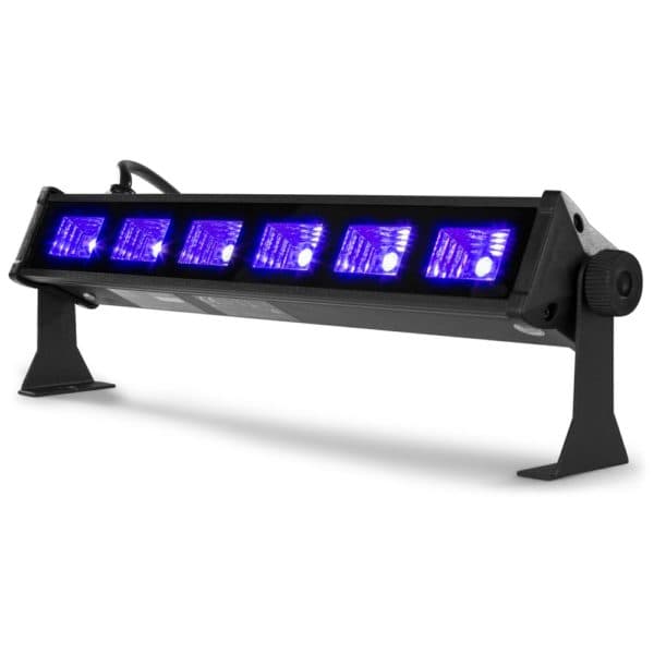 Beamz BUV63 LED Bar 6x3W UV