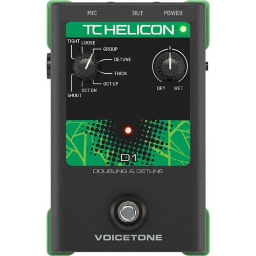 TC Helicon Voicetone D1 Doubling and Detune Pedal