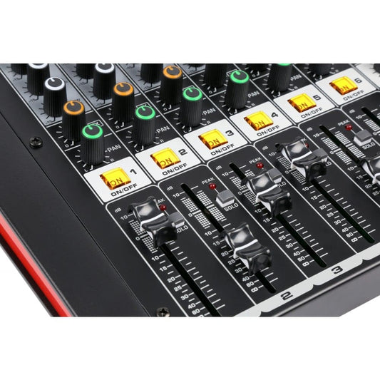 Power Dynamics PDM-M604A 6 Channel Powered Mixer BT