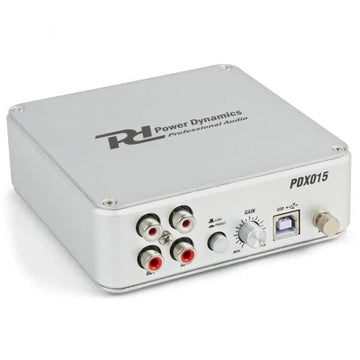 Power Dynamics PDX015 USB Phono Preamp Interface