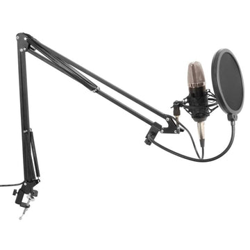 Vonyx STUDIOSET Studio Microphone Set with Stand and Pop Filter