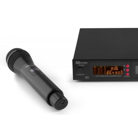 Power Dynamics PD504H Wireless Handheld Microphone Set
