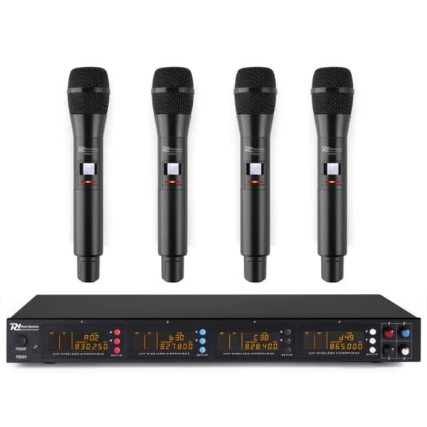 Power Dynamics PD504H Wireless Handheld Microphone Set