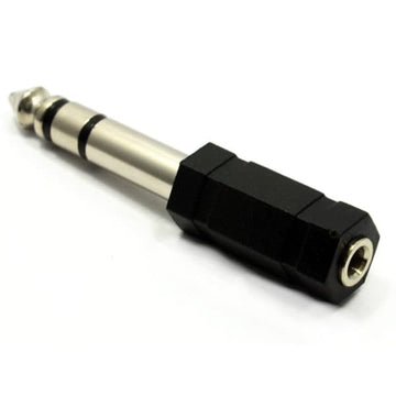 AVE Headphone Jack Adapter 3.5 to 0.63 TRS Jack