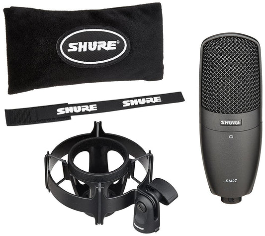 Shure SM27 Professional Large Diaphragm Condenser Microphone