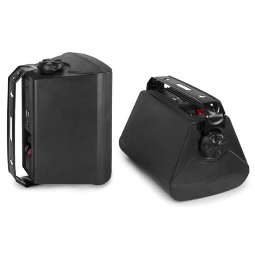 Power Dynamics BC65V Black In Outdoor IP Speaker Pair