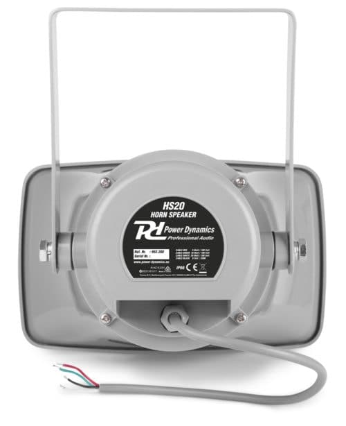 Power Dynamics HS20 Horn Speaker IP65 20W 100V
