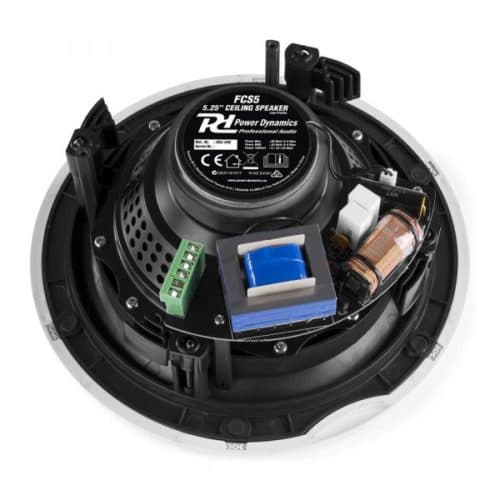 Power Dynamics FCS5 Low Profile Ceiling Speaker 100V