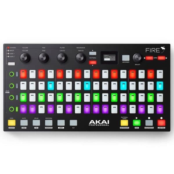 Akai FIRE NS (No Software) MIDI Controller Workstation