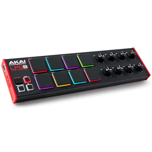 Akai LPD8MK2 Portable Laptop Pad Controller with 8 Pads