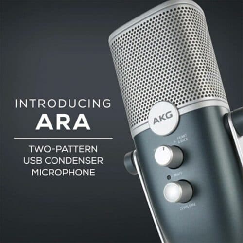 AKG ARA Professional Dual Pattern USB Condenser Microphone