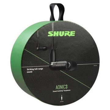 Shure AONIC 3 Sound Isolating Earphones (Black)