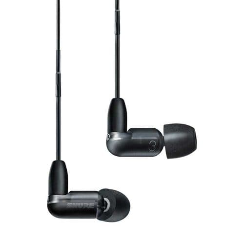 Shure AONIC 3 Sound Isolating Earphones (Black)