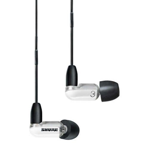 Shure AONIC 3 Sound Isolating Earphones (White)