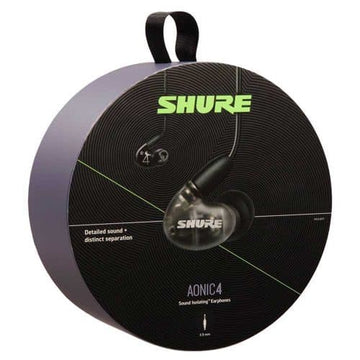 Shure AONIC 4 Sound Isolating Earphones (Black)