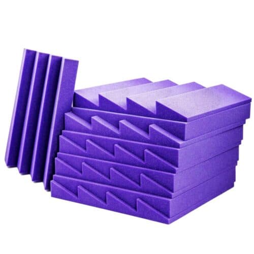 Soundproof Foam Panel AVE ISOWEDGE-P 100 Pack – Purple