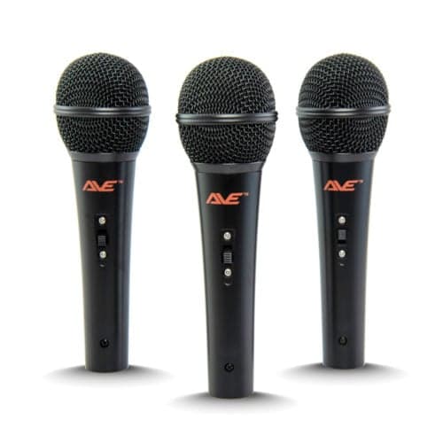 AVE Vox-Pack Dynamic Microphone 3 Pack