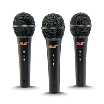 AVE Vox-Pack Dynamic Microphone 3 Pack