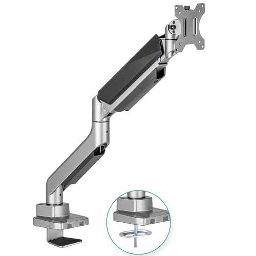 Activiva Single Monitor Screen Arm – Heavy Duty with Gas Spring