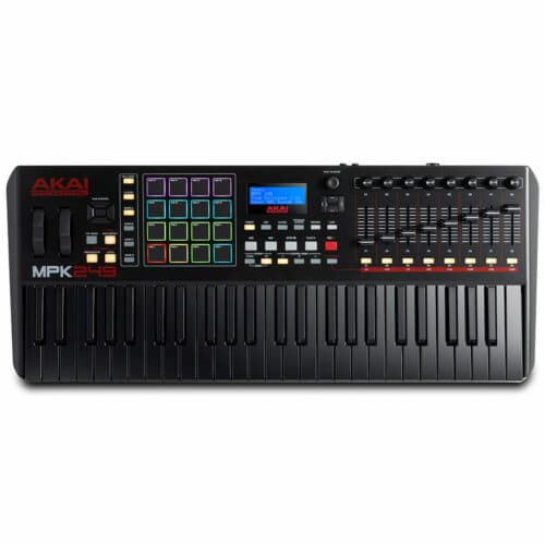 Akai MPK249 Black Edition MIDI Keyboard 49 Key with MPC Pads