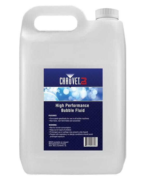 Chauvet DJ BF5 Bubble Machine Fluid – 5 Litre