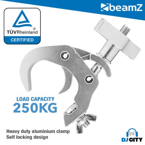 Beamz BC50-250T Quick Trigger Clamp Self Lock 250kg Aluminium