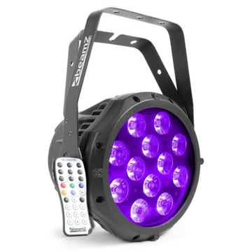 Beamz BWA412 Aluminium 12x 18W 6in1 LED PAR IP65 IRC