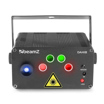 BeamZ Dahib Double RG Gobo Laser System with Blue LED