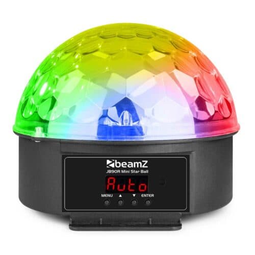 Beamz JB90R Mini Star Ball DMX LED 9 Colours