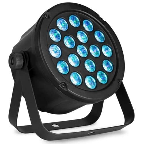 Beamz SlimPar45 Wash Light – 18x 3W 3-in-1 RGB LEDs